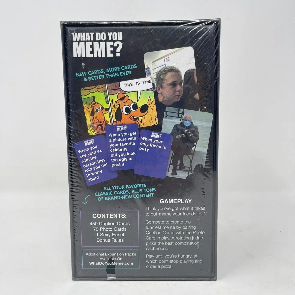 What Do You Meme? Bigger Better Edition - Hilarious Card Game for Teens Adults